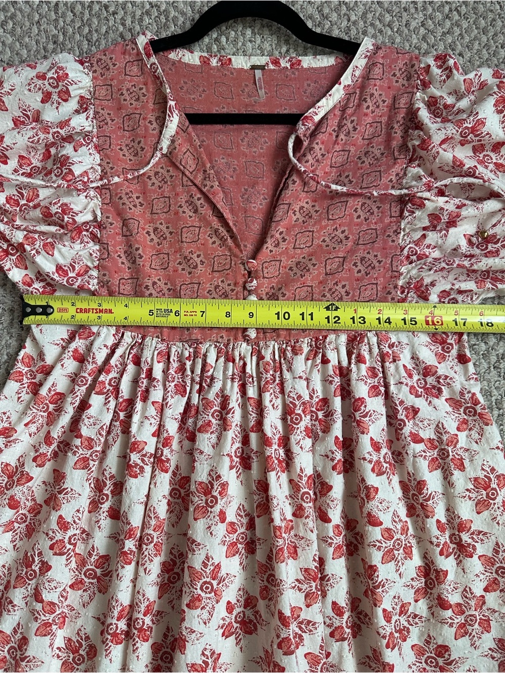 Free People Hazy Maisy floral print maxi dress size XS (runs large) - Picture 10 of 10